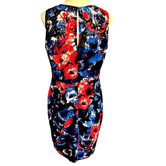 Inc International Concept Floral Lace Sleeveless Sheath Key Hole Dress 12 - Picture 6 of 8